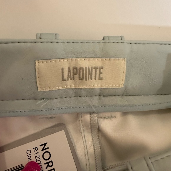 Lapointe Faux Leather Pants NWT - Picture 4 of 9